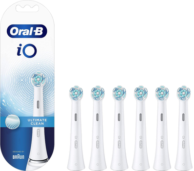Насадки до зубної щітки Oral-B 6 шт (iO Refill Ultimate White)