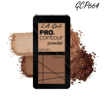 Пудровая палетка для контурирования L.A. Girl PRO Contour Powder 5.6 г - Medium GCP664 (1)