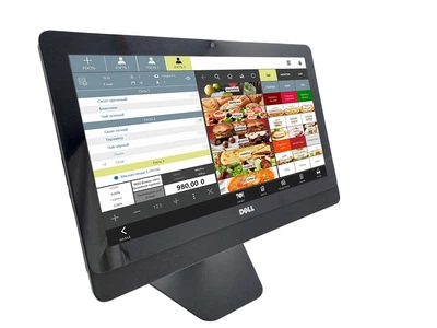 POS-терминал DELL 3030 (Все в одном) 19" Тач на Проц. i3-4130, 3,4GHZ, ОЗУ 8, SSD 120, c Windows 10. Б/У