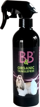 Spray pielęgnacyjny do rozczesywania włosów dla psów B&B Organic Tanglefree 500 ml (5711746010103)