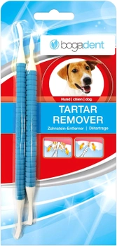 Narzędzie do usuwania kamienia nazębnego dla psów Bogadent Tartar Remover 2 szt (7640118832020)