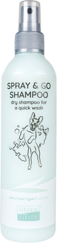Szampon w sprayu dla psów Greenfields Shampoo Spray and Go 250 ml (8718836721205)