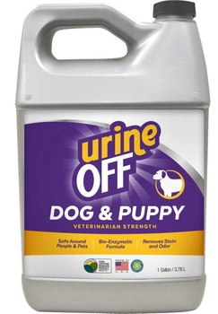 Засіб для видалення плям від собачої сечі Urine Off 3.78 л (0811665017438)