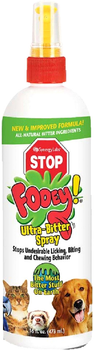 Odstraszacz kotów zapobiegający uszkodzeniom mebli SynergyLabs Fooey Anti Bite Fooey Ultrabitter Spray For All Animals 473 ml (7330002033809)