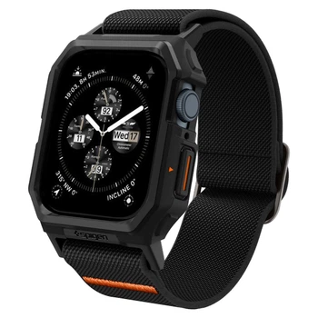 Etui‑remień Spigen Lite Fit Pro do Apple Watch 44 45 mm Matte Black (8809896754118)