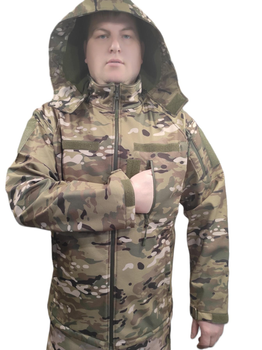 Тактична куртка 44 р. мультикам