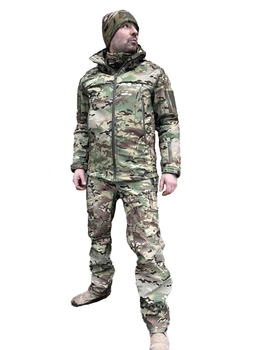 Тактичний костюм софт шелл мультикам Pancer Protection 56