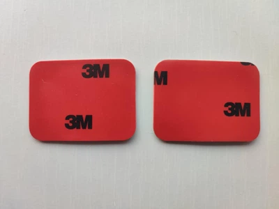 3M скотч прямоугольный 30 х 40 мм для крепления видеорегистратора 2 шт.