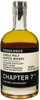 Виски Monologue Single Malt Scotch Dailuaine 11 YO 0.7 л 51.5% в подарочной упаковке (5060846370243)