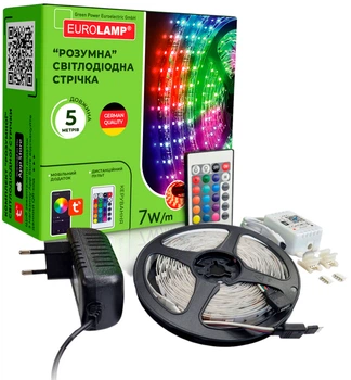 Светодиодная лента EUROLAMP LED/SET-5M/RGB