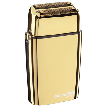 Електробритва для сухого гоління шейвер BeBiliss PRO Foil FX 02 Gold акумуляторна бритва бороди, шиї Золота