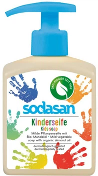 Органічне рідке мило Sodasan Kids Зволожувальне 300 мл (4019886081368)