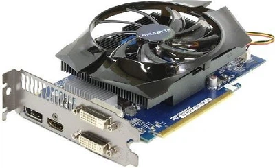 Видеокарта GIGABYTE PCI-Ex AMD RADEON R7 260X 2 GB GDDR5 ( 128 BIT ) ( DVI, HDMI, DisplayPORT ) Б/У