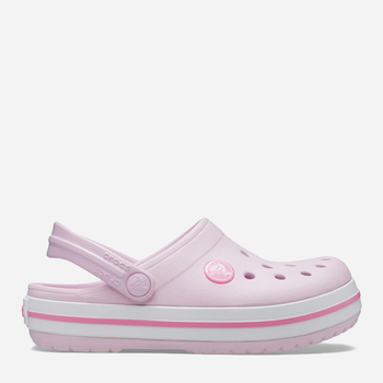 Дитячі крокси для дівчинки Crocs 207005-6GD 23-24 (C7) Світло-рожеві (191448738799)