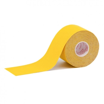 Кінезіо тейп IVN у рулоні 5см х 5м (Kinesio tape) еластичний пластир жовтий