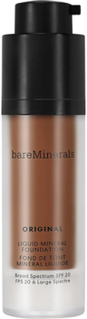 Podkład do twarzy Bare Minerals Original Liquid Mineral SPF 20 Deepest Deep 30 30 ml (0098132578191)