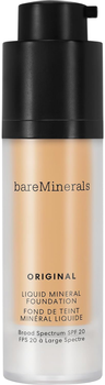 Fundacja do twarzy Bare Minerals Original Liquid Mineral Foundation SPF 20 Medium Tan 18 30 ml (0098132576968)
