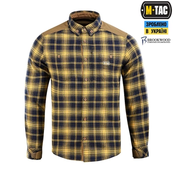 Рубашка M-Tac Redneck Shirt Navy Blue/Yellow XL/R