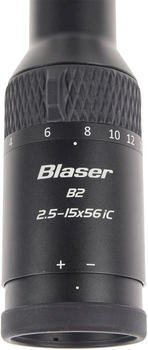 Приціл оптичний Blaser B2 2,5-15х56 iC сітка 4А з підсвічуванням. Шина ZM/VM