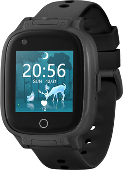 Детские смарт-часы Garett Kids Twin 4G Black (TWIN_4G_CZAR)