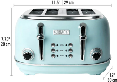 Тостер Haden Heritage Turquoise (HAD206947)