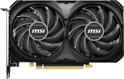 Відеокарта MSI RTX 4060 Ti VENTUS 2X BLACK 8G OC (RTX 4060 Ti VENTUS 2X BLACK 8G OC) (GDDR6, 128 bit, PCI-E 4.0 x8)