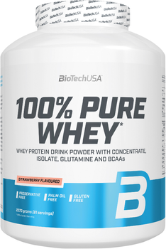 Protein Biotech 100% Pure Whey 2270 g Truskawka (5999076238019)