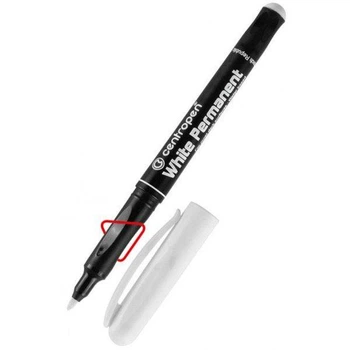 Маркер тонкий белый 2686/10 CENTROPEN