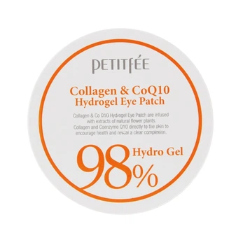 Гидрогелевые патчи для глаз Petitfee & Koelf Коллаген-Коэнзим Q10 Collagen&CoQ10 Hydrogel Eye Patch 60 шт 8809239800458