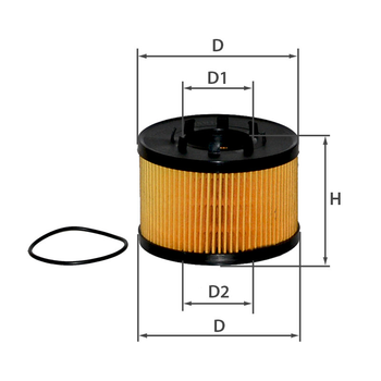 Фільтр масляний FORD Smartex OE18054ECO (OE 665/1 / WL7286 / OX 191D ECO / HU 920 x)