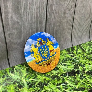 Магніт патріотичний №15 6,5х6,5 см