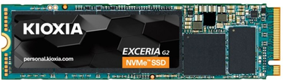 SSD диск KIOXIA EXCERIA G2 2TB M.2 2280 NVMe PCIe 3.0 TLC (LRC20Z002TG8)