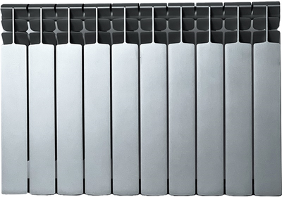Радиатор биметаллический MIRADO 500х96 silver 12 секций