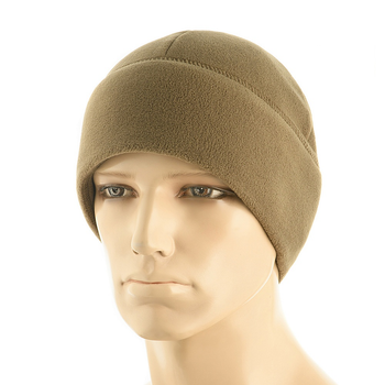 Шапка флис with Watch Slimtex Premium Olive M-Tac L Dark Cap (250г/м2)