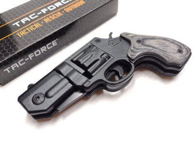 Нож Tac-Force с рукоятью в виде пистолета