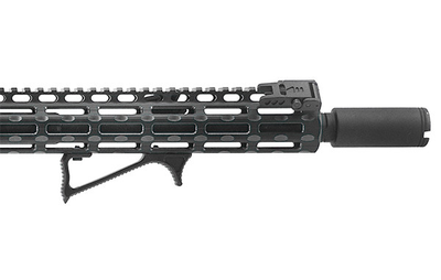 Рукоятка на цевье Leapers Angled Foregrip, M-LOK, Aluminum, Ultra Slim black