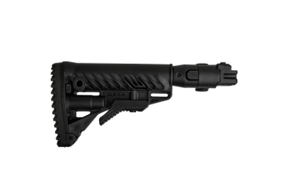 Приклад телескопический FAB M4 для AK 47, полимер, черный