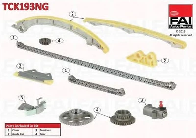 TCK193NG FAI Цепь ГРМ, комплект FAI Auto Parts (TCK193NG)