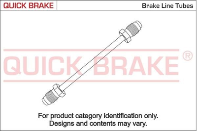 CU-1000A-A QUICK BRAKE Трубка тормозная 1.00m Quick Brake (CU1000AA)