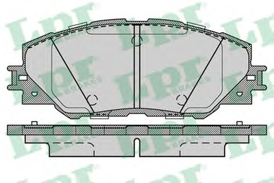 Комплект тормозных накладок, дисковый тормоз LPRLPR05P1282 LPR (05P1282)