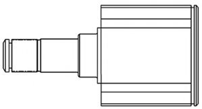 Комплект шарнірів, приводний вал GSP 624009 GSP GSP (624009)