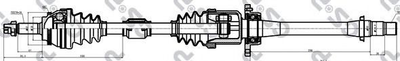 Приводной вал GSP 299106 GSP GSP (299106)