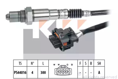 498 267 KW Лямбда-зонд (аналог EPS 1.998.267/Facet 10.8267 ) KW (498267)