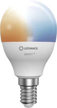 Inteligentna żarówka Ledvance Smart+ Mini-Ball E14 Turnable White (4058075485174)