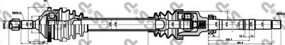 Приводной вал GSP 245035 GSP GSP (245035)