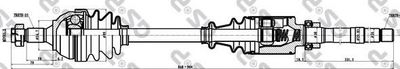 Приводной вал GSP 210015 GSP GSP (210015)