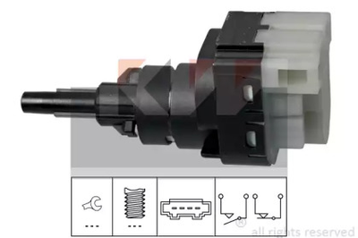 510 229 KW Датчик педали тормозов/сцепки (аналог EPS 1.810.229/Facet 7.1229 ) KW (510229)