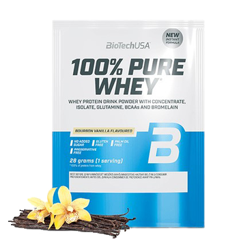 Protein Biotech 100% Pure Whey 28 g Bourbon Vanilla (5999076238460)