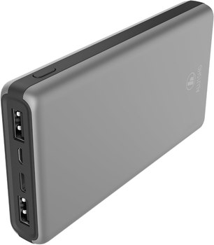 УМБ Hama ALU15HD 15000 mAh USB-С 2 x USB-A Grey (4047443486561)