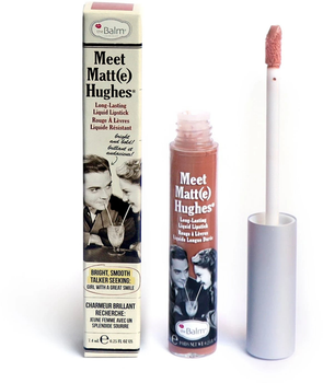 Szminka The Balm Meet Matte Hughes matowa w płynie brązowa 7.4 ml (681619807213)